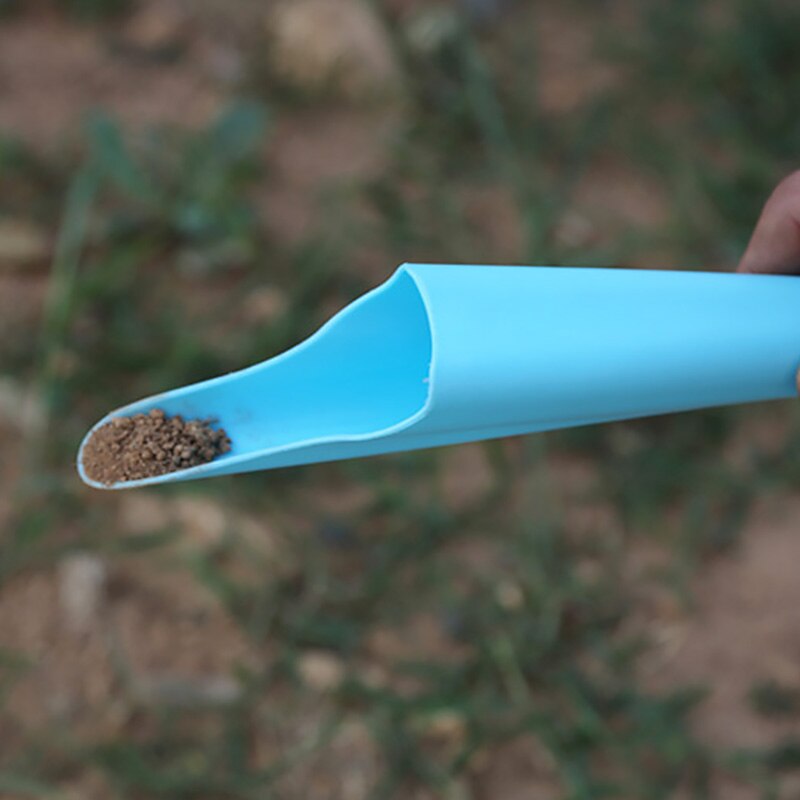 Pala de plástico para el suelo, pala de vaso para suculentas, bonsái DIY, para cultivo de plantas de jardinería, herramientas de jardín en maceta, 23x5,5 cm, 1 ud.
