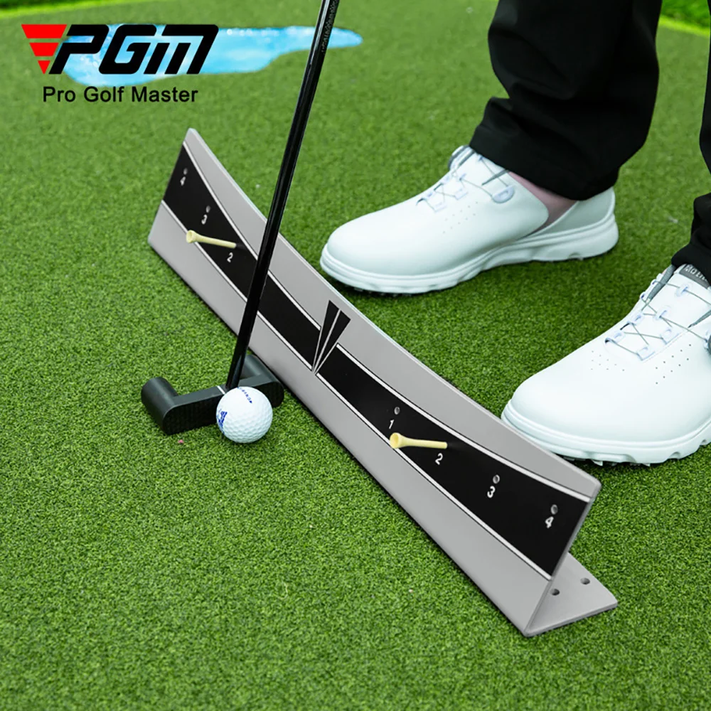 PGM Golf Putter Trainer Golf Station Board Practice Corrective Posture Swing Putter Trainer for Beginner JZQ027 Balance Exercise