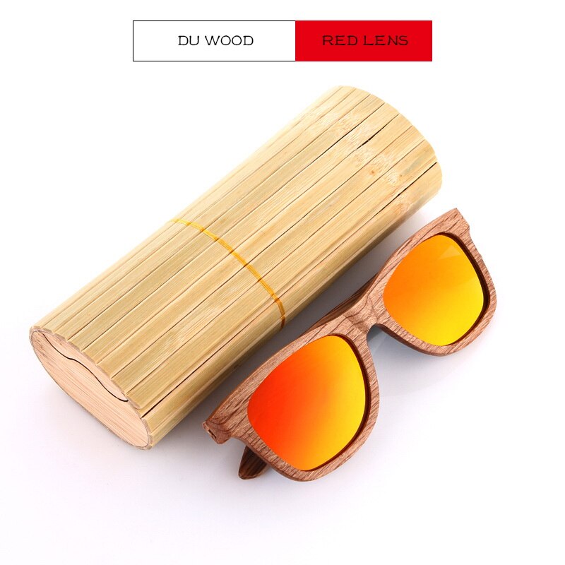 EZREAL Real Top Bamboe Hout Houten Zonnebril Gepolariseerde Handgemaakte Hout Mens Sunglass Zonnebril Mannen Gafas Oculos De Sol Madera: 11