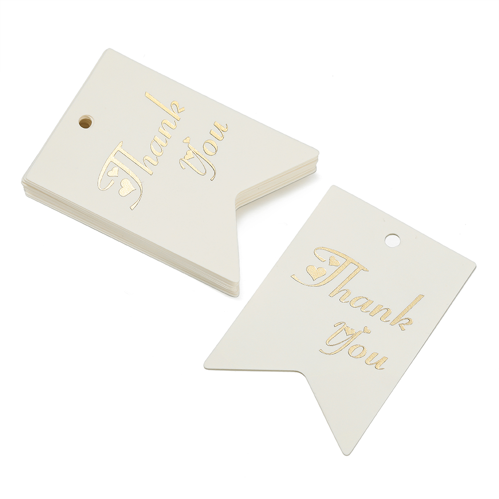 50 stk/parti bronsering stempling takkelapper svart hvitt papir kort håndlaget innpakning gjør-det-selv smykker tilbehør prisetikett: Klar