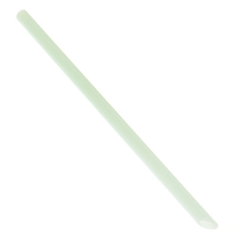 1 set herbruikbare glazen rietjes voor bruiloften, cocktails, sap, verjaardagsfeesten: Muntgroen