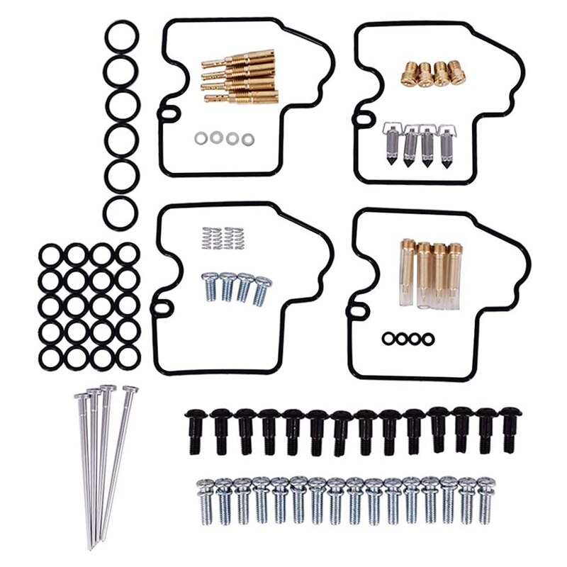 Carburateur Reparatie Rebuild Kit Pakkingen Jets Past Voor Yamaha Yzf R6 600 1999 2000 2001 2002 Carb