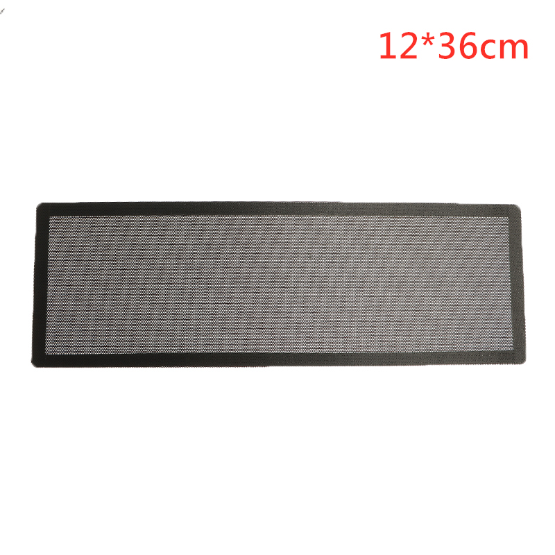 5 size PC Case Cooling Fan Magnetic Dust Filter Mesh Cover Computer Guard Antidust Net 12*12CM/14*14CM/12*24CM/14*28CM/12*36CM: 12x36cm