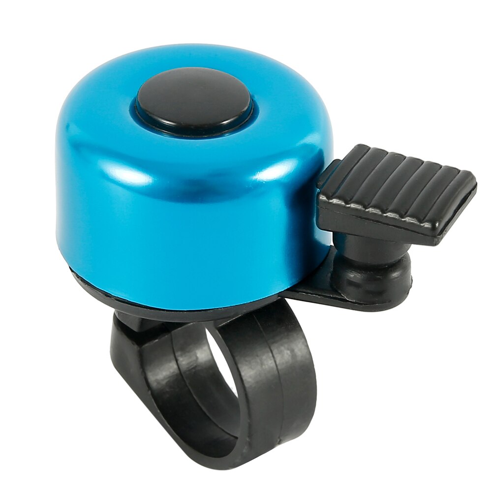 Bike Bell Alloy Mountain Road Bicycle Horn Sound Alarm For Safety Cycling Handlebar Metal Ring Bicycle Horn Bike Accessories: Blue