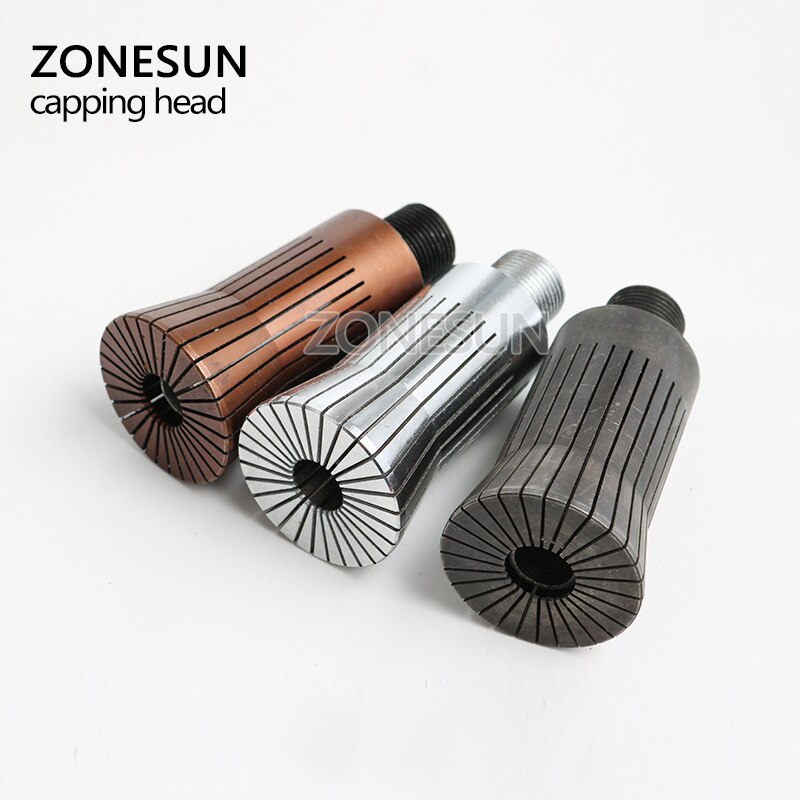 Zonesun Aftopping Hoofd Voor Parfum Cap Krimpen Machine Capper Metalen Cap Persmachine Capping Machine
