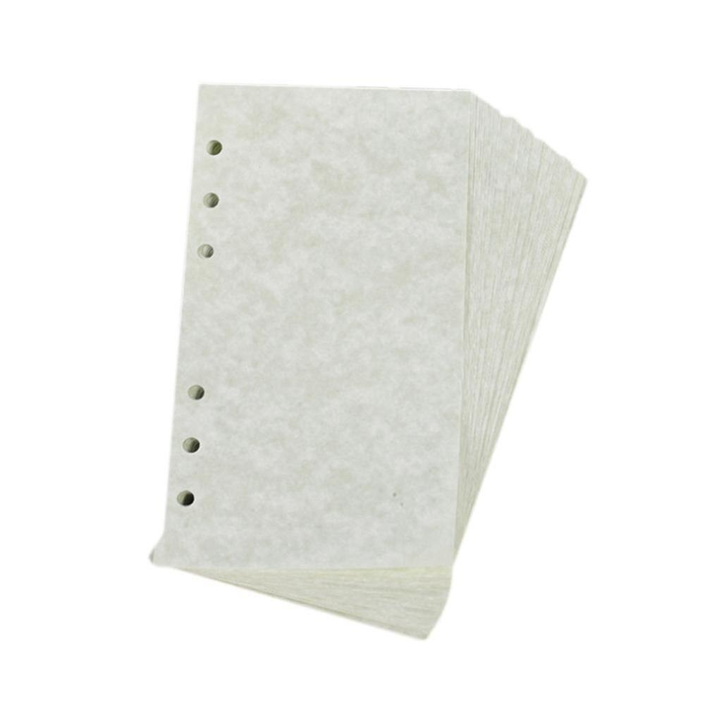 40 Sheets A5 Colorful Filler Papers Page Grid line Inside Pages Planner Filler Papers Loose-Leaf Notebook Accessories 6holes