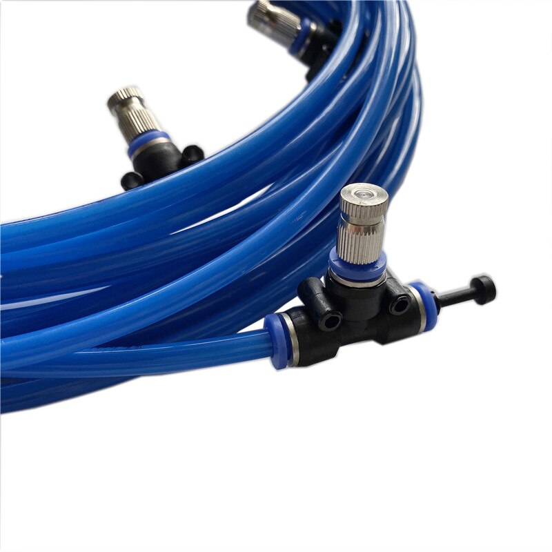 S390 Sprinkler 6M-18M beschlagen kits nebel nebel düsen wasser sprayer für terrasse pflanzen pavillon im freien garten beschlagen kühlsystem