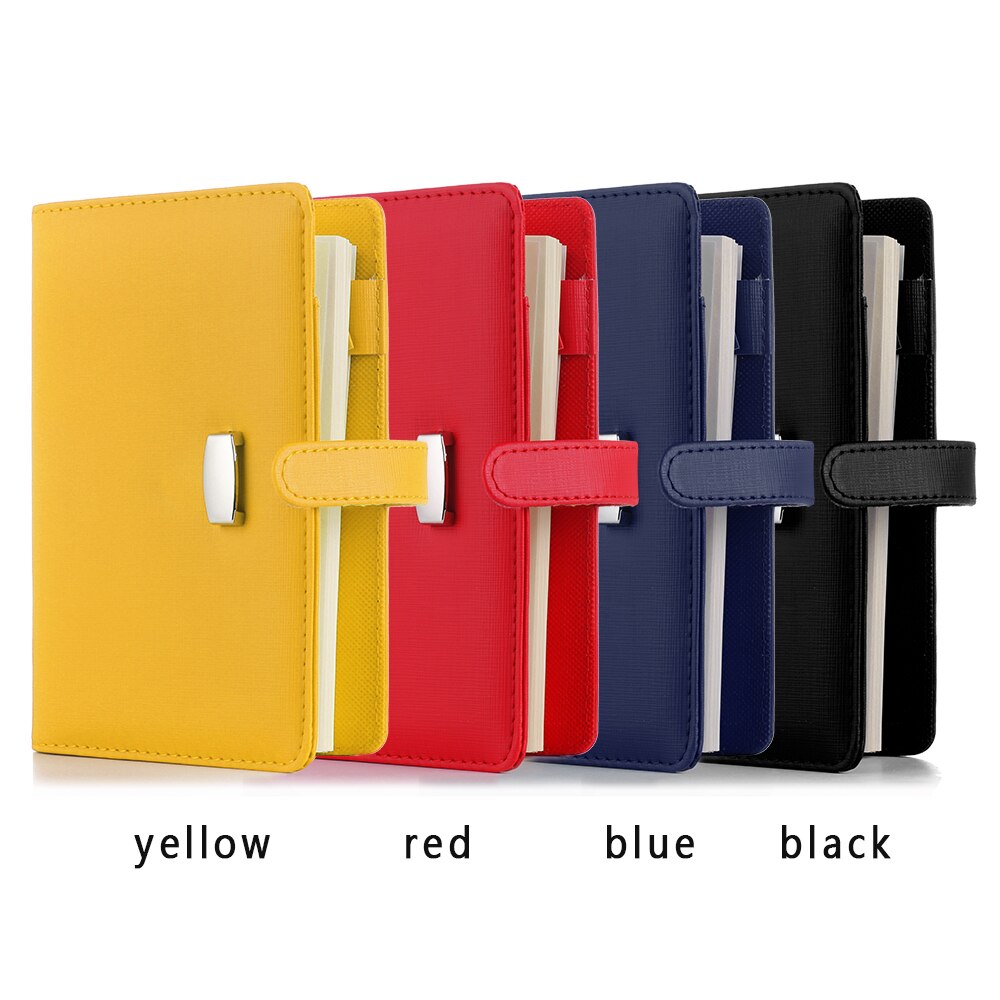 A6/A7 Business Notebook Zachte Lederen Losbladige Agenda Planner Organizer Travel Journal/Dagelijkse Plan Kantoorbenodigdheden