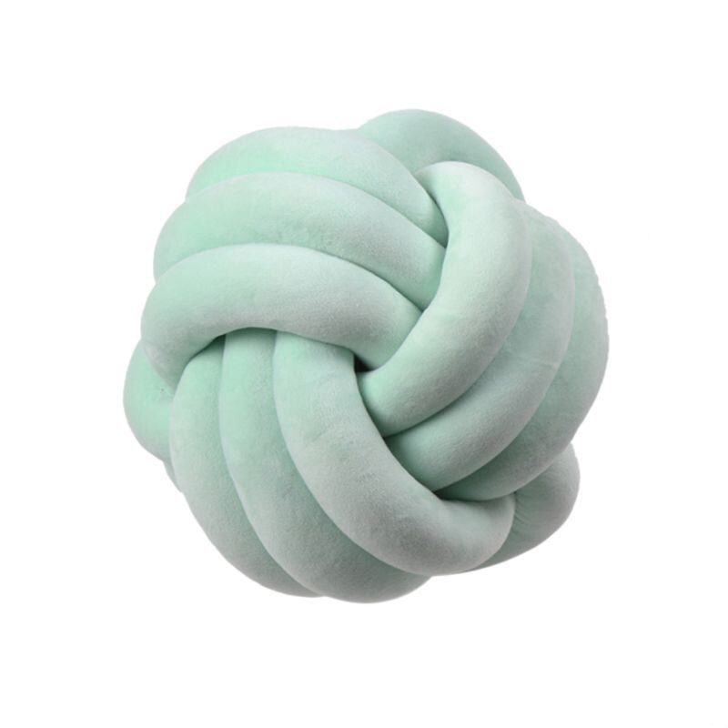 3 tresses nouées en peluche 20CM/27CM, oreiller en peluche, coussin de dos pour bébé, poupée de sommeil calme, décoration de chambre à coucher