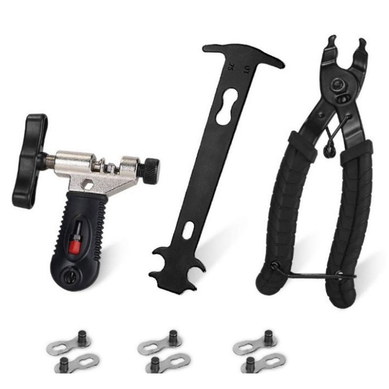 12 stuks universele fietsketting reparatiegereedschappen fietsschakeltang breker splitter  n0ha