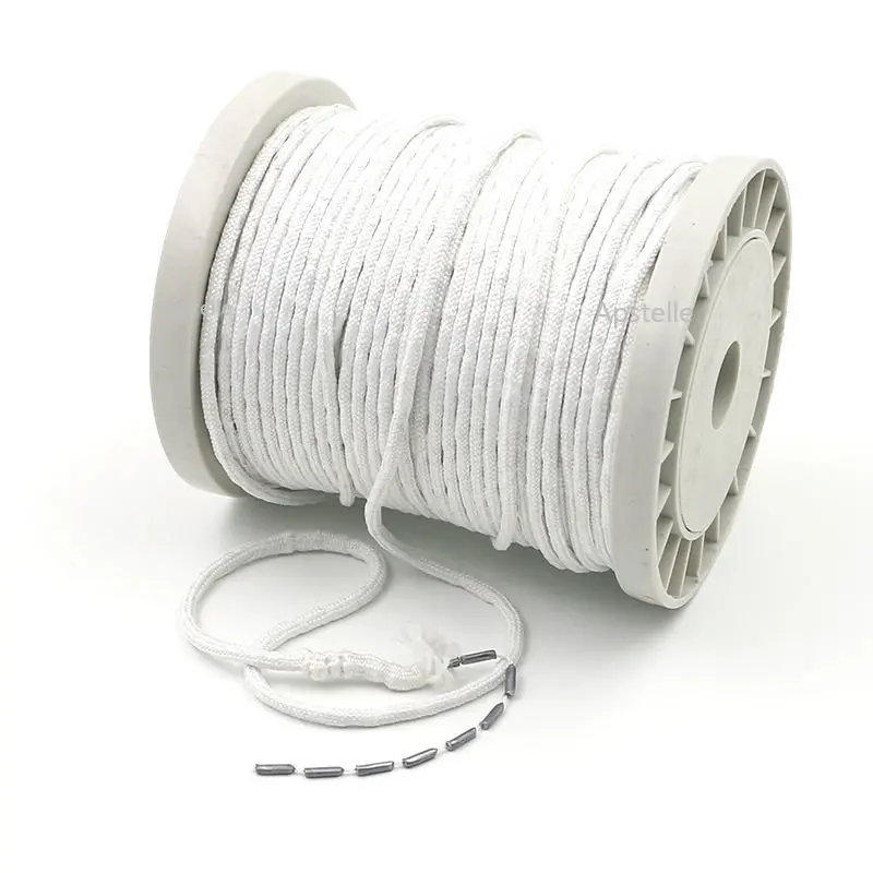 Cuerda de alambre de plomo, cortina de cuerda de plomo esponjoso para sala de estar, peso inferior, cuerda Vertical, accesorios para cortinas de ventana