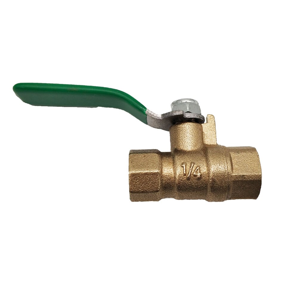 MENSI LPG Gas Apparaat Delen Pijp Lijn Hoge Druk Messing Regelklep 1/4 &quot;Bal Koper Kleppen 5 stks/partij