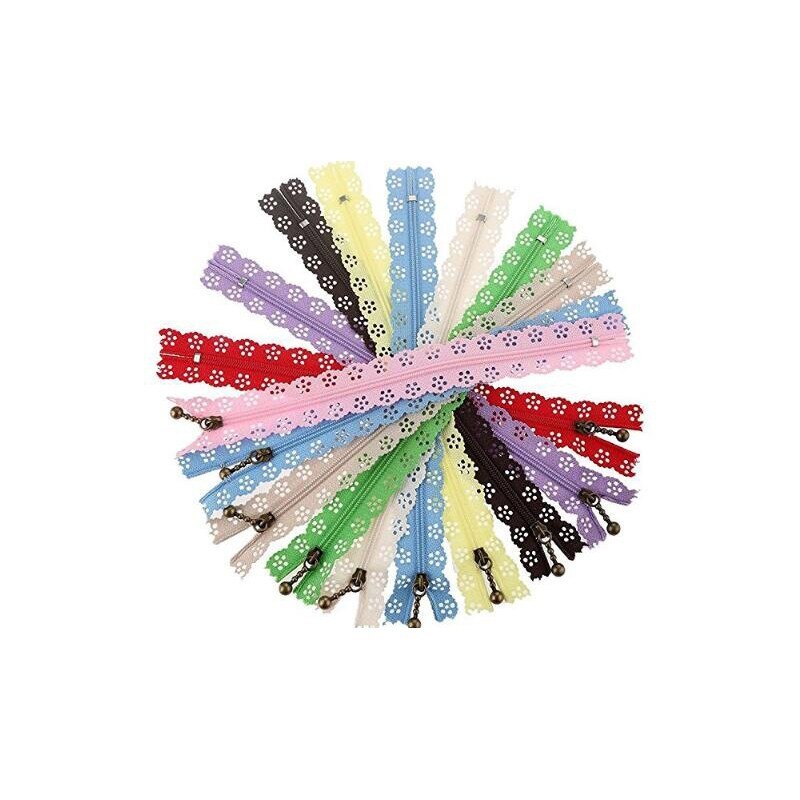 20cm nylon blonder lynlås til pung tasker tøj lynlåse diy syning skræddersy sy tilbehør
