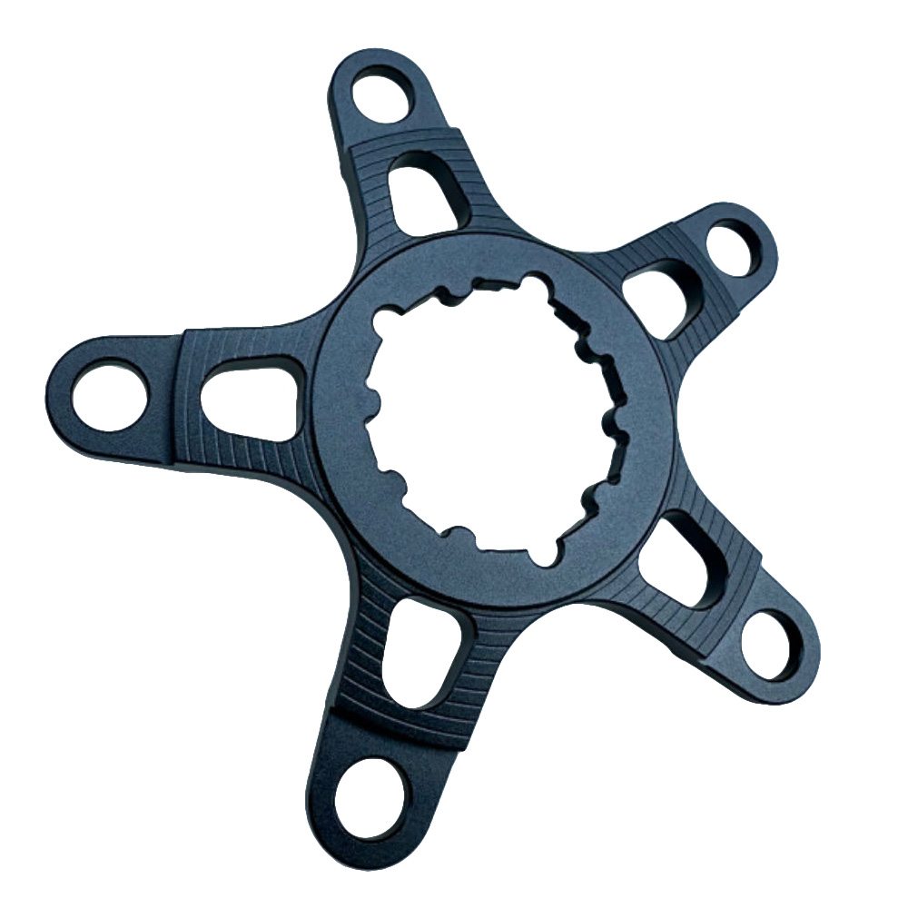 Direct Mount Kettingblad Converter Spider 104 110 130 BCD 4 5 Bolt Crank Arm Kettingwiel Adapter MTB Racefiets Vouwfiets onderdelen: Paars