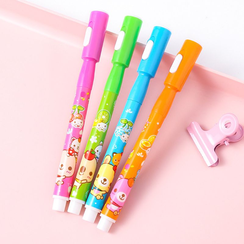 Stylo à encre invisible, lampe torche 1 uv 2 in led, marqueur, surligneur, papeterie scolaire et de bureau