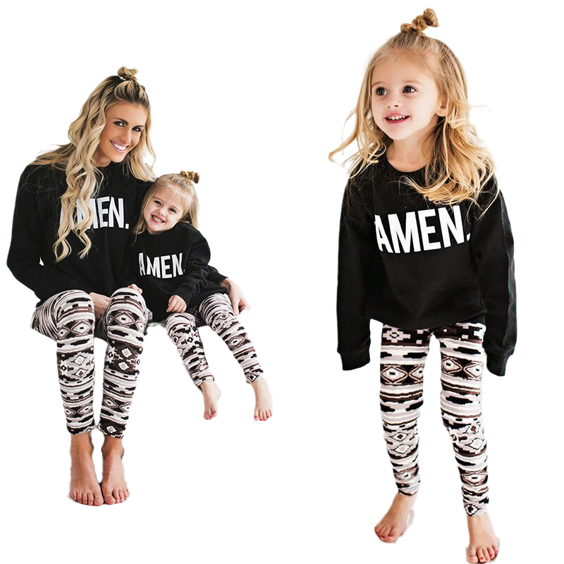 Di modo 2020 felpa per le ragazze della figlia vestiti del panno morbido di spessore patterned caldo top