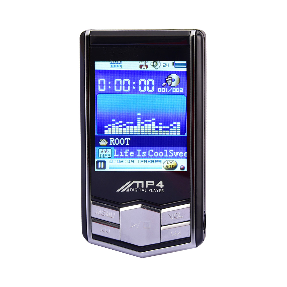 32GB 1.8" inch LCD MP4 Player Music FM Radio Recording with FM Radio Video Play Voice Recorder Text Reading