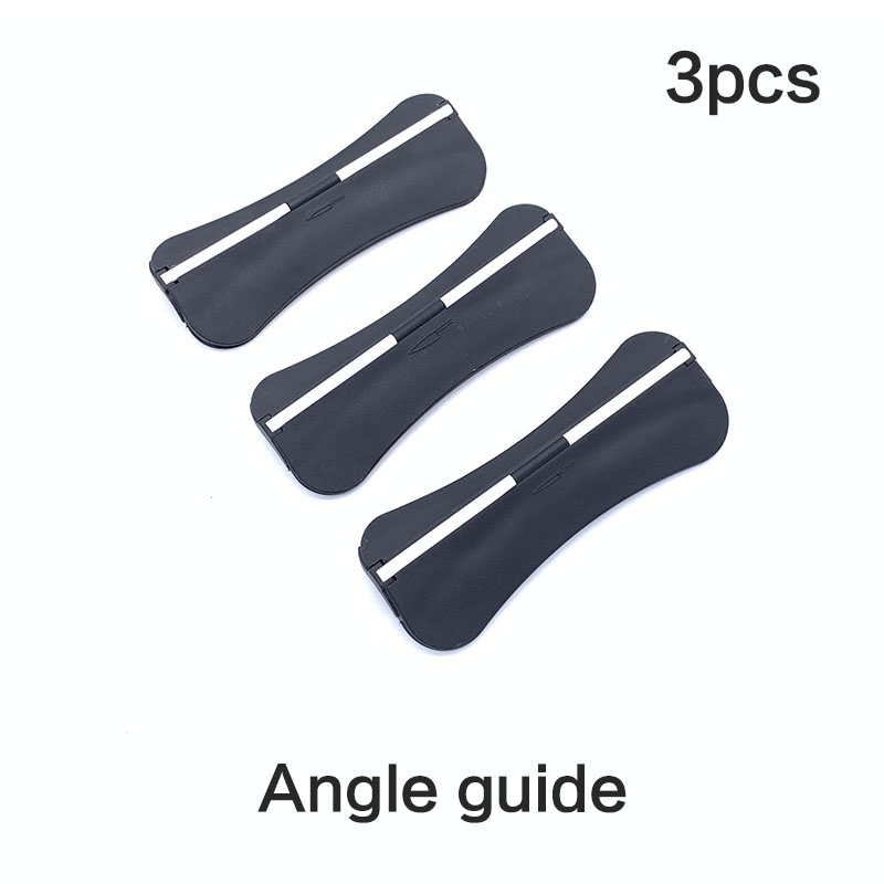 15 degree angle guide whetstone fixed angle knife sharpener sharpener accessories tool kitchen knife holder: 3pcs
