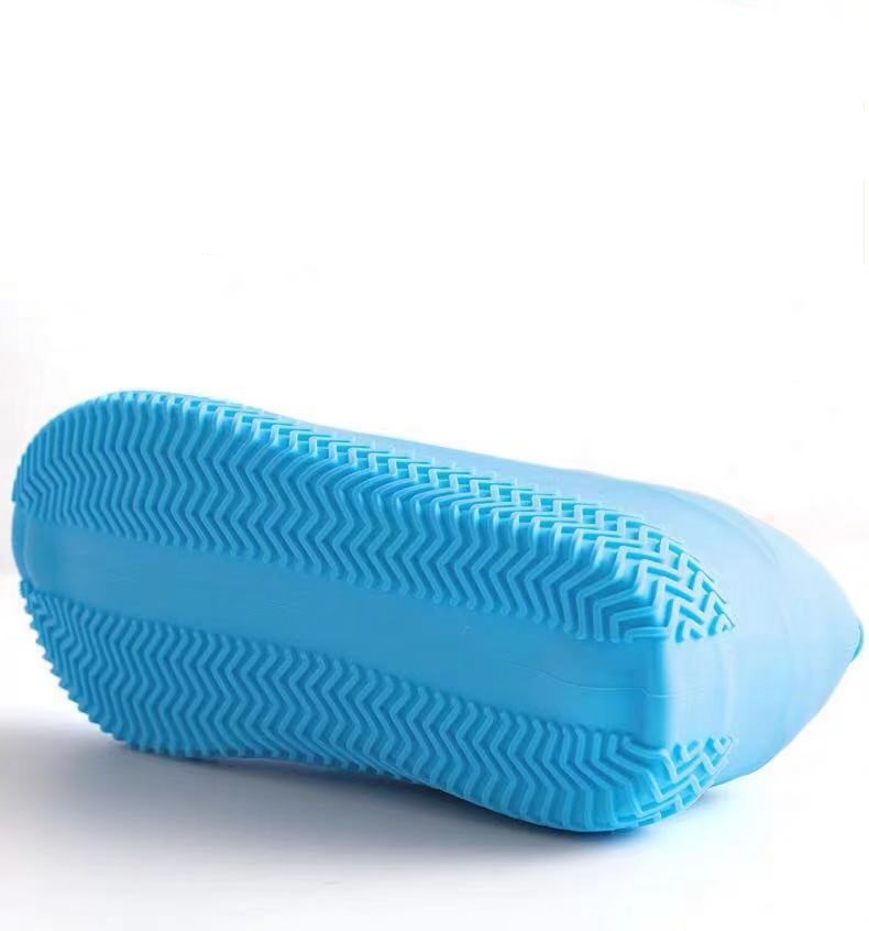 Cubrezapatos de silicona impermeables, cubrezapatos de goma antideslizantes para días lluviosos, protectores de botas reutilizables M/L, accesorios para clima húmedo
