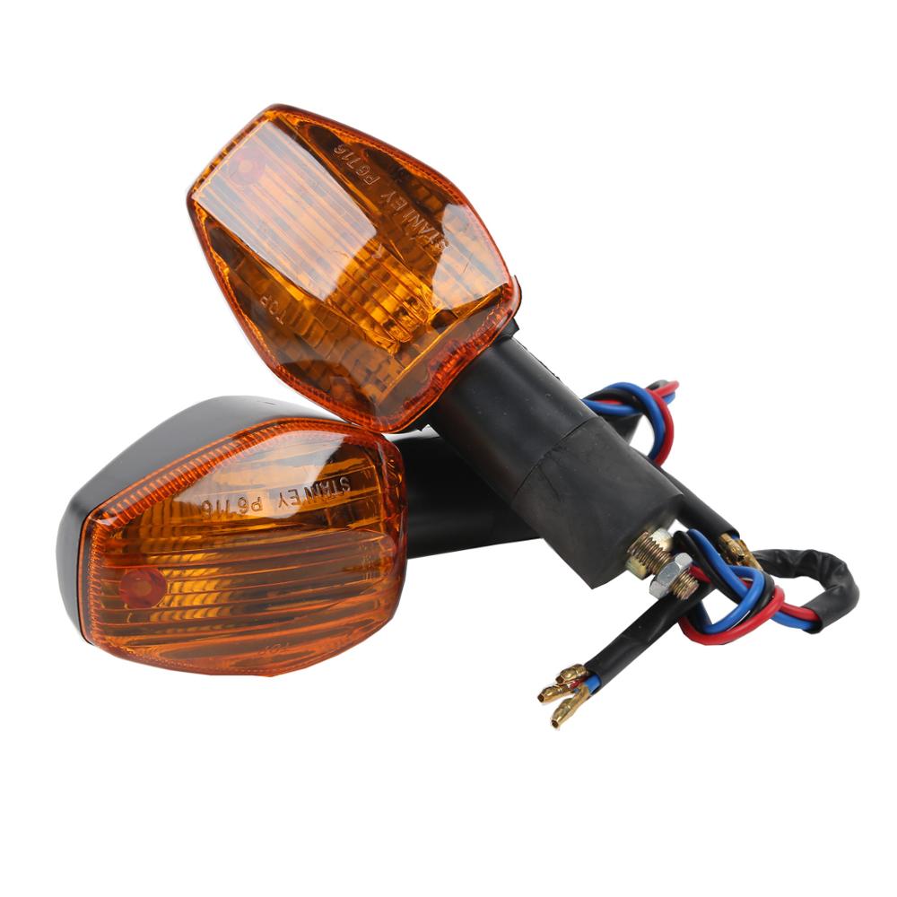 Motorcycle Turn Indicator Signal Len Winker Amber For Honda CBR600RR 2003 CBR600 F4i 2001-2006 CB900 2002-2007 CB400 03-12