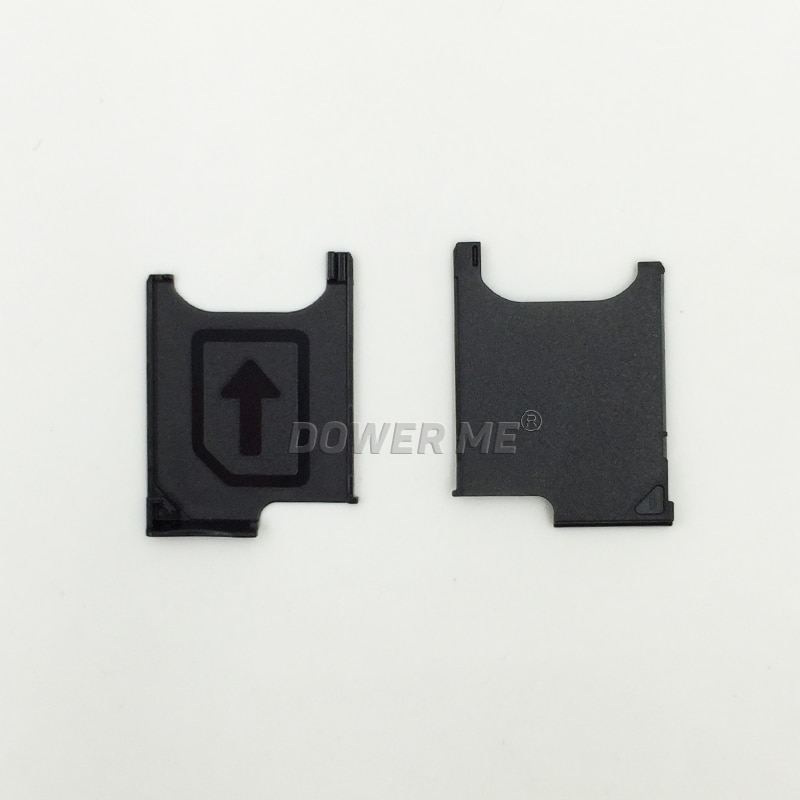 Dower me simkortshållare läsare simbricka kortplats för sony xperia  z2 l50w d6503 so-03 utbyte