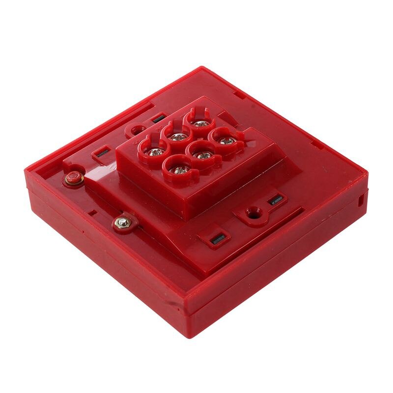 AC 250V/12V DC 12V Resettable Manual Call Point Fire Alarm Pull Station