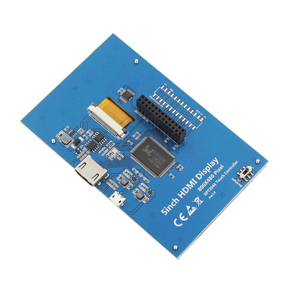 5-zoll Resistiven Touchscreen LCD Display HDMI für Raspberry Pi XPT2046 Heißer
