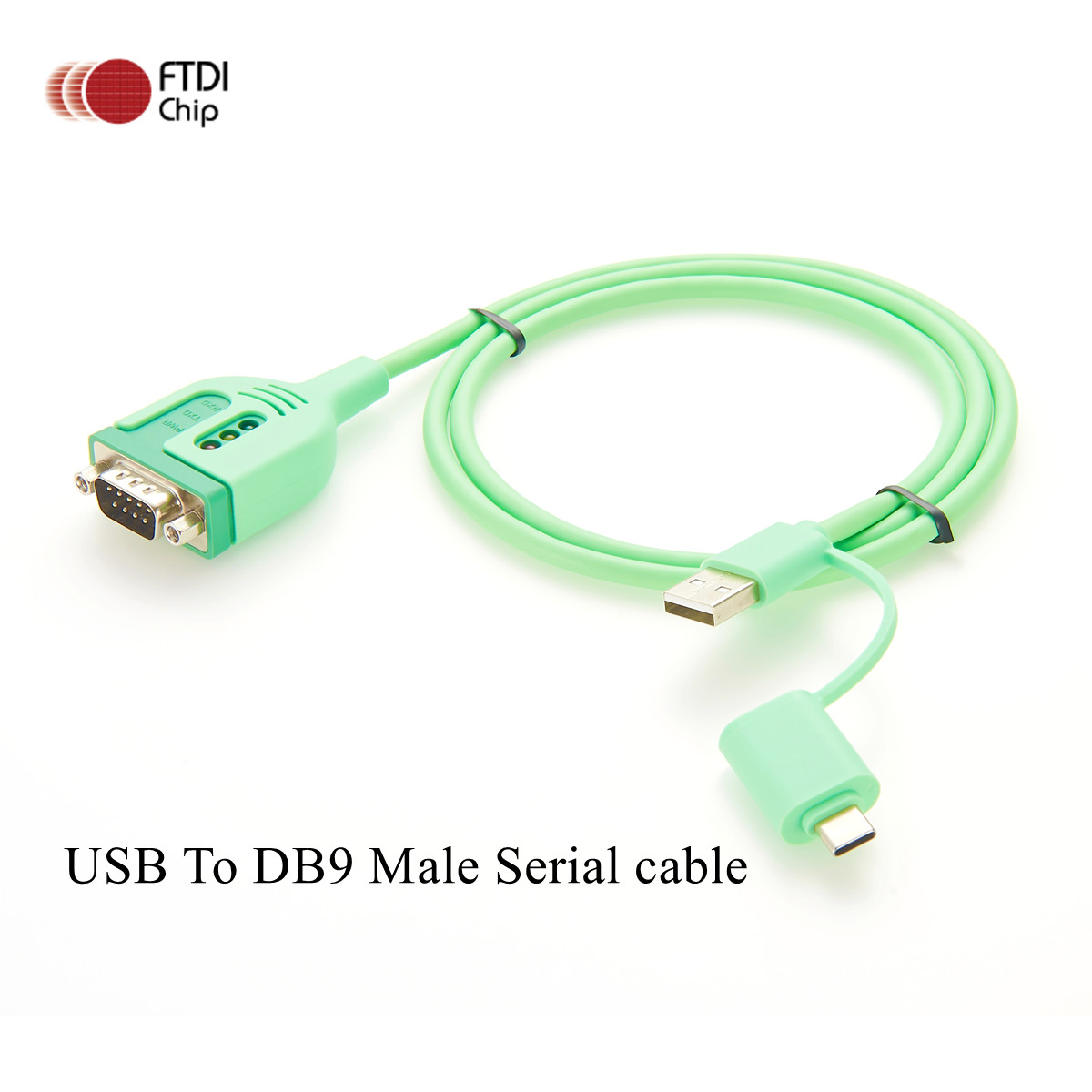 USB To RS232 Serial Cable USB Type C to RS232 DB9 Male Serial Port Adapter Cable with FTDI Chipset Type A to RS232 Converter