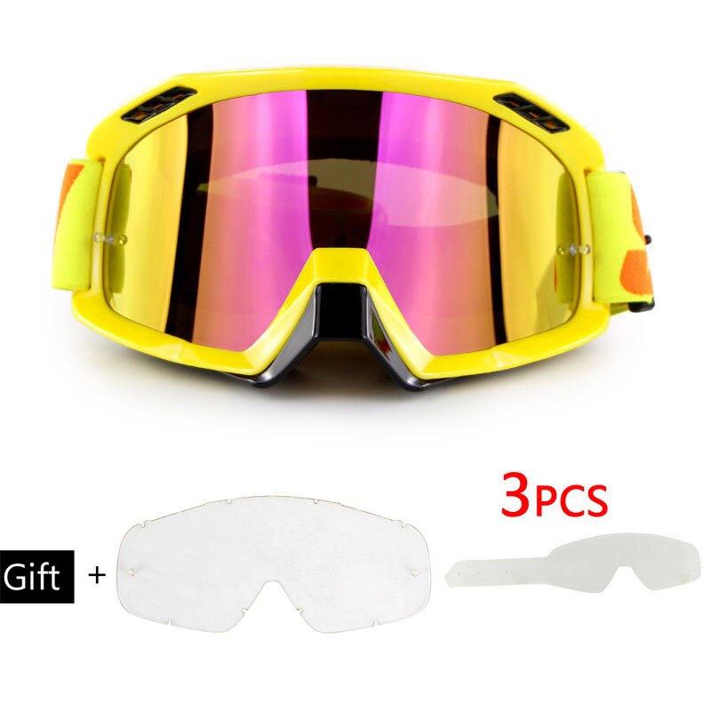 100% Mx Motorcycle Goggles Bril Crossmotor Googles Stofdicht Gafas Winddicht Atv Motocross Bril Sets: C