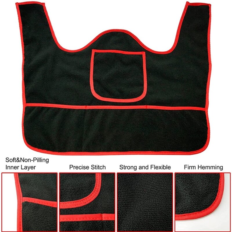 Zweet Bescherming Handdoek Anti-Gladde Stuur, Sneldrogend Materiaal, Sport Fitness Fiets Stofkap Accessoires