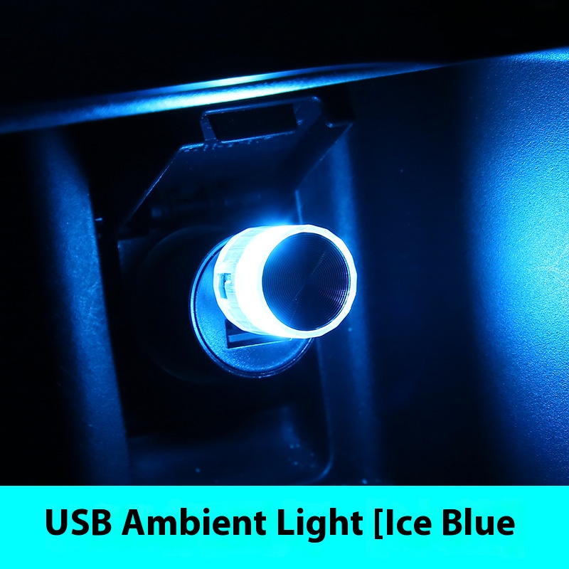 Auto-interieur Ambient Sfeerlicht LED-verlichting Auto Leeslamp Decoraties Decoratieve USB Plug en Play Sfeerlamp: 4300k wit geel