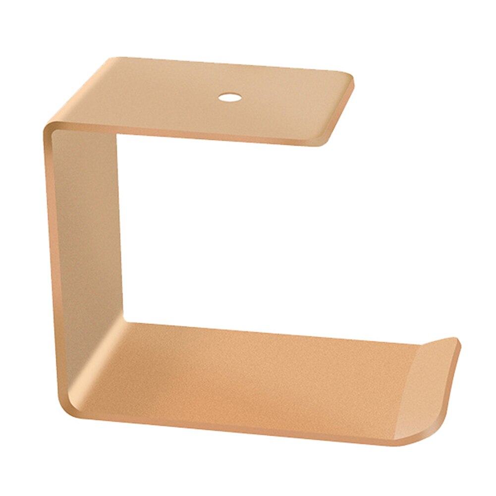 Support mural en Aluminium pour écouteurs, support en forme de support pour bureau, support de rangement pour écouteurs facile à installer, 1 unité