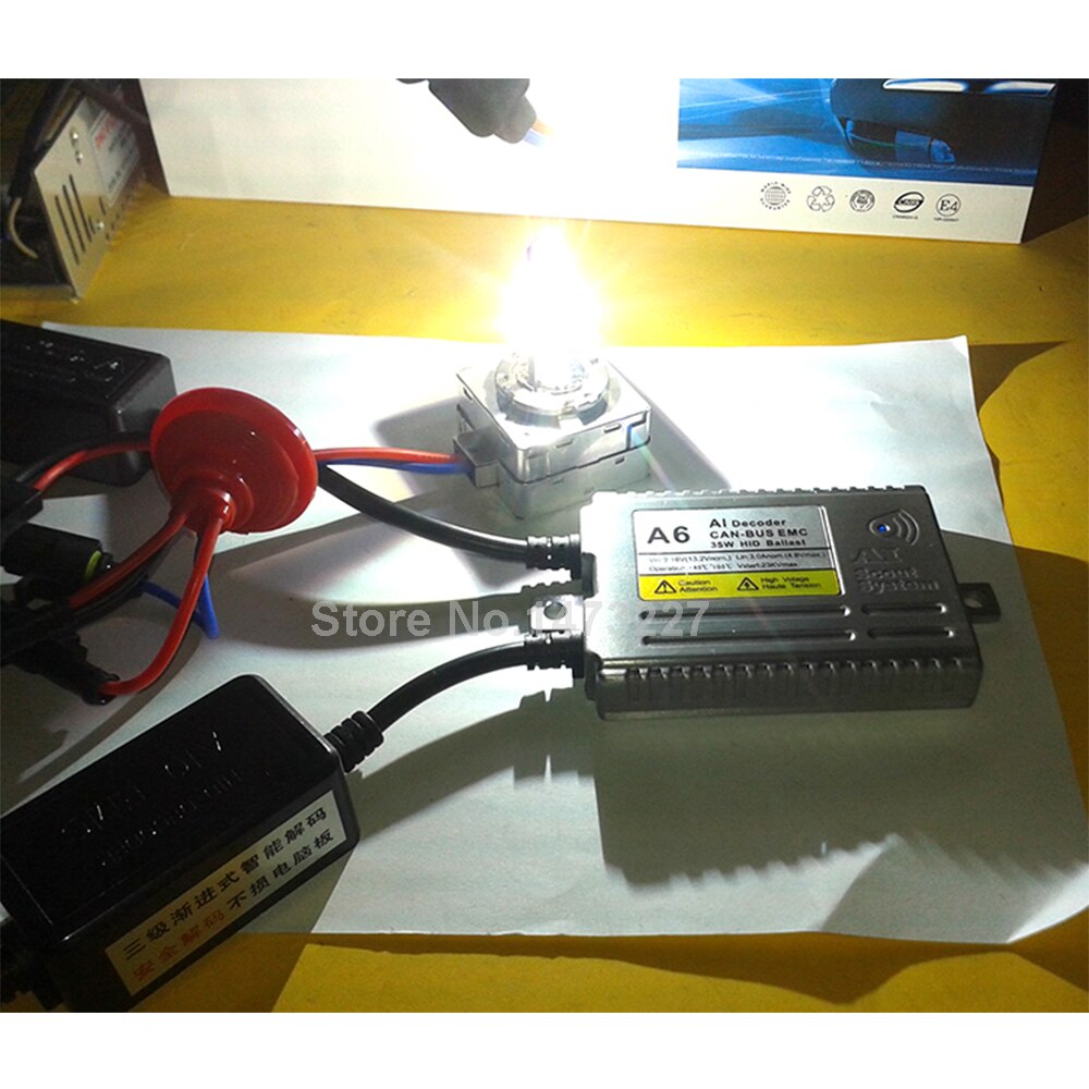 Cnsunnylight  d5s hid xenon globe bulb 5500k ersätt för vw tiguan superb kia  k3 buick xt excelles bilar strålkastare