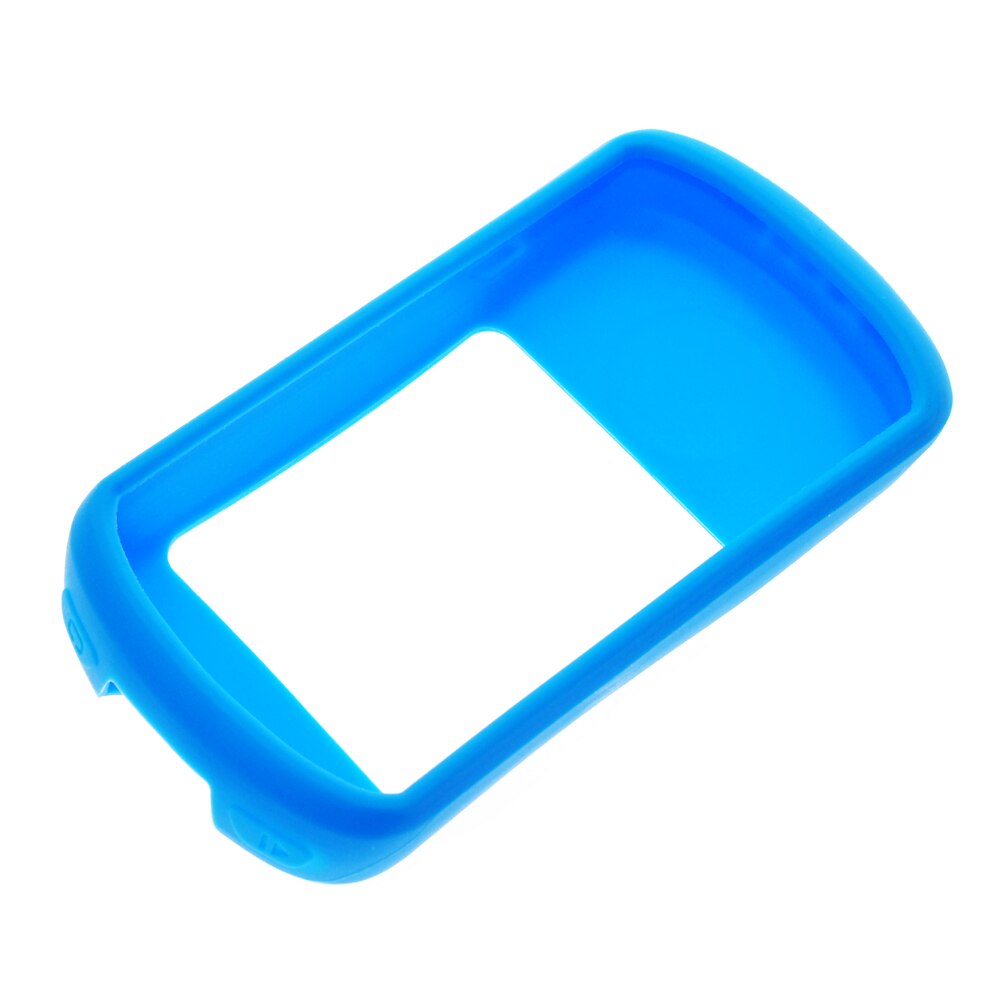 Til cykling gps garmin edge 1030 beskyttende beskyttelsesdæksel silikone gummi taske cykelcomputer tilbehør: Blå