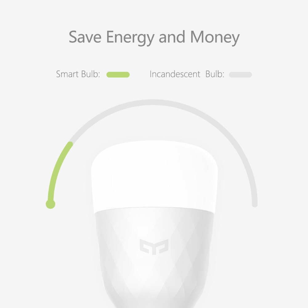 Mi mi jia yeelight smart Led Lamp BAL Lamp Wifi Afstandsbediening Door Xiao mi Mi thuis app E27 lamp 10W 1700 k-6500 K wit & warm licht