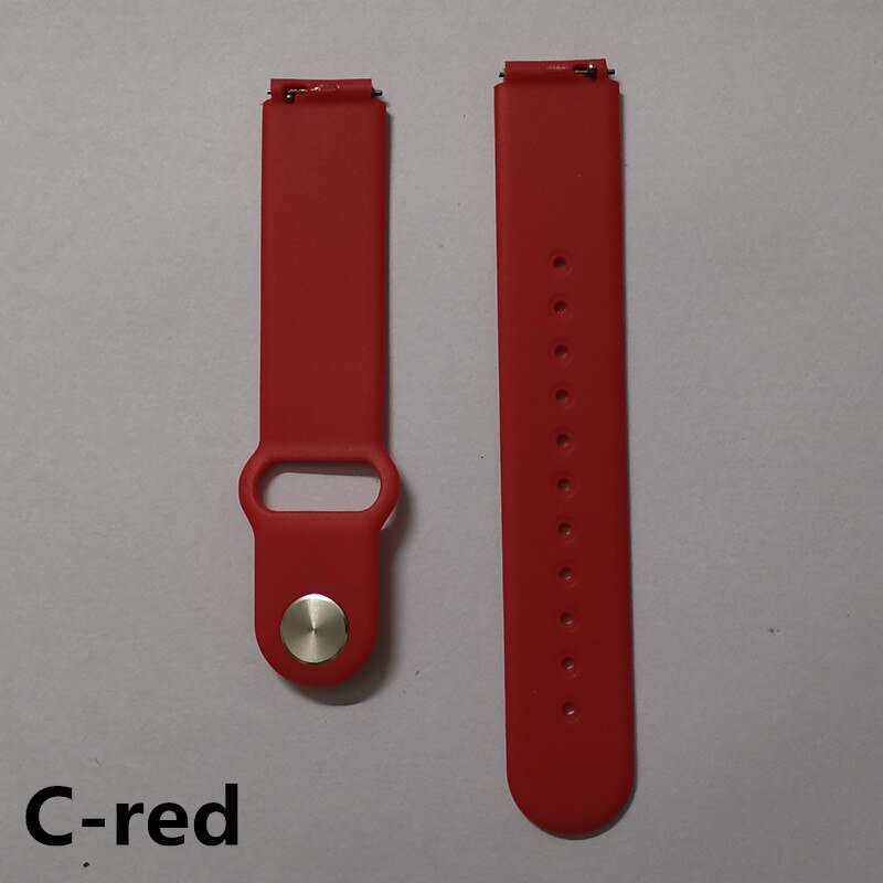 Amynikeer 100% Originele Riem B57 Originele Band Fabriek Biedt Siliconen Band 10 Kleuren Voor Smart Armband B57 Smart Watch: c-red