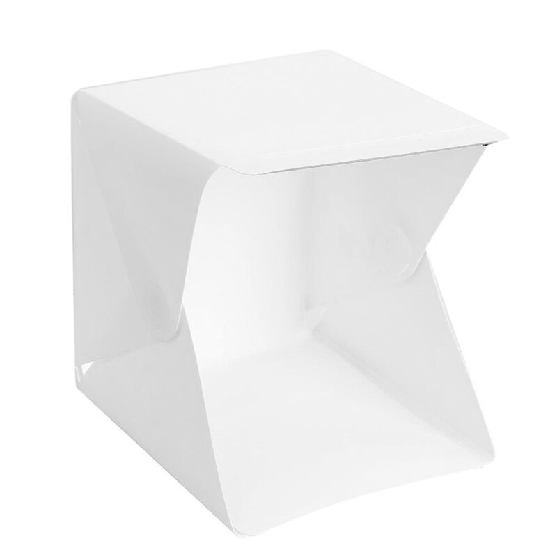 Mini caja de luz plegable estudio de fotografía LED caja de luz suave Foto fondo Kit caja de luz