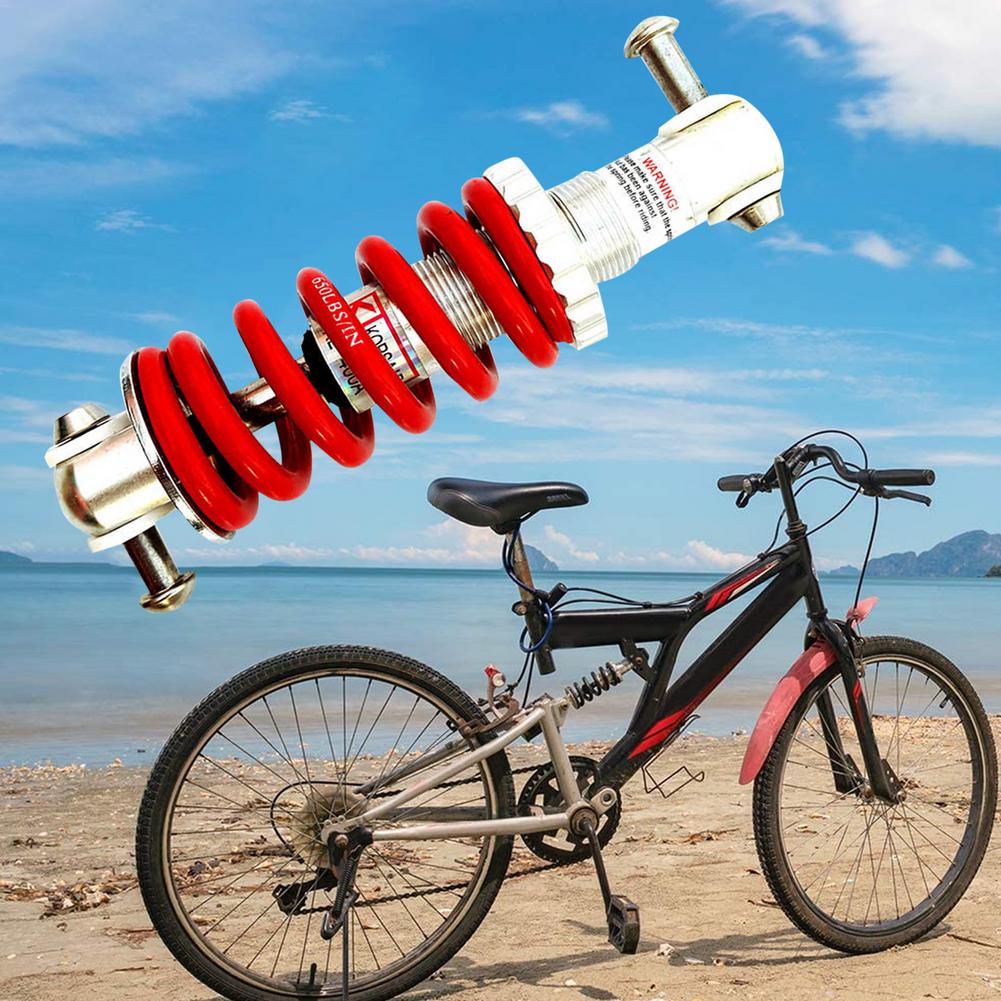 Universal Bicycle Rear Shocks Suspension Bumper Bike Frame Spring Shock Damper Absorber On For MTB Modification Accessories