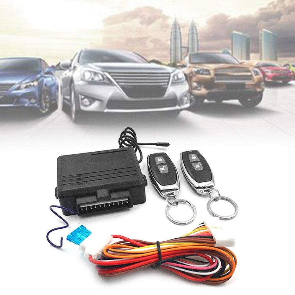 Universal Keyless Entry System Car Alarm Systems Device Auto Remote Control Kit Door Lock Vehicle Central Locking And Unlock