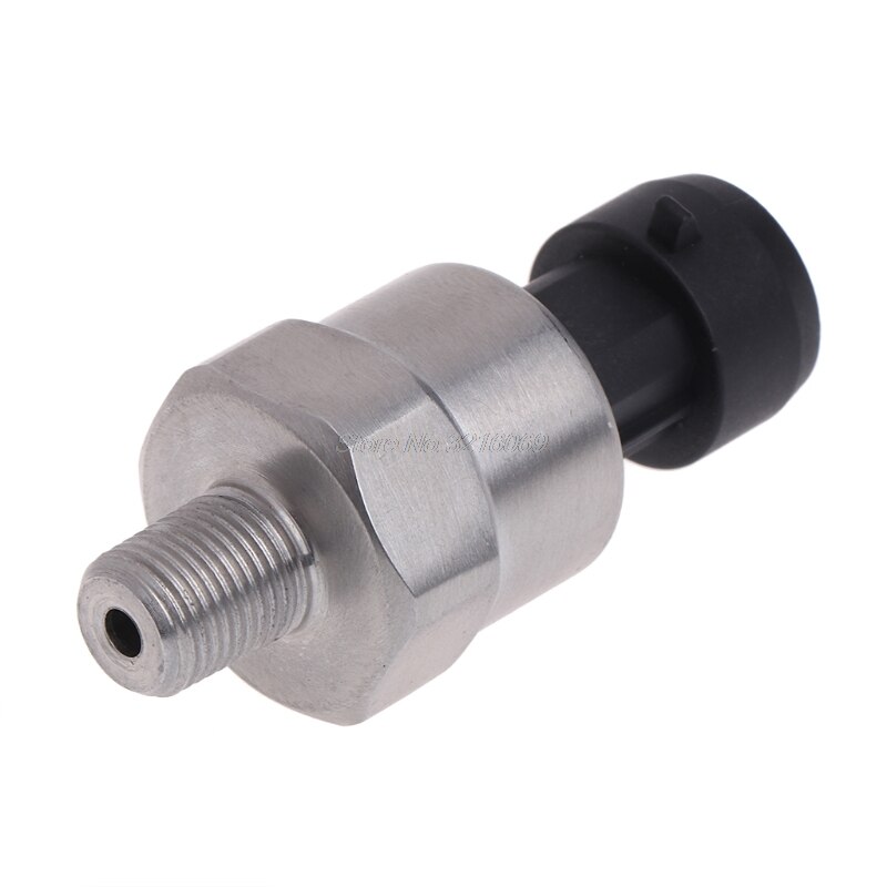 DC 5V 1/8NPT Pressure Transducer Transmitter Sensor Stainless Steel Oil Air Water 30/100/150/200/300/500 psi Whosale&amp