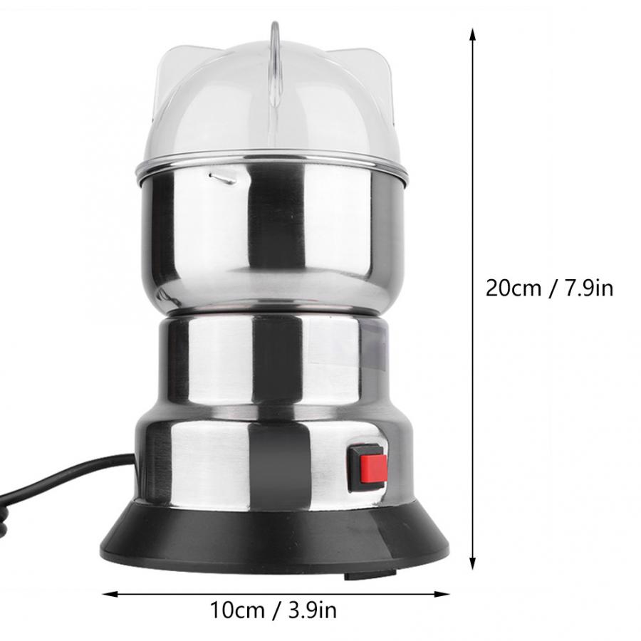 Kaffekværn elektrisk mini kaffebønner nøddekværn kaffebønner multifunktionel hjemmekaffemaskine køkkenværktøj eu stik