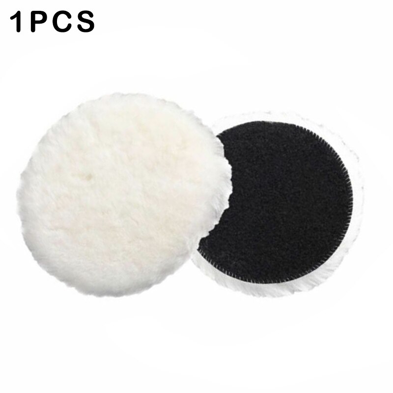 1Pc Wol Polijsten Pad Voor Polijstmachine Machine Waxen Polijsten Buffing Auto Paint Care Polijstmachine Pads Voor Auto Polijstmachine 6inch 150Mm