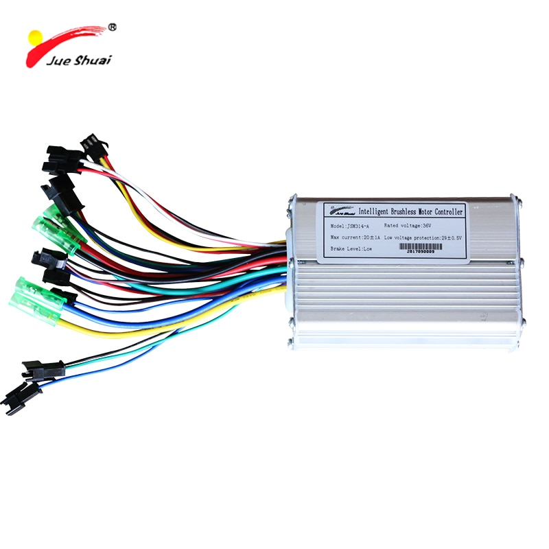 36 v bldc Ebike Controller 250 w-500 w Sinus Borstelloze Motor Controller voor Elektrische Fiets Road Fiets accessoires