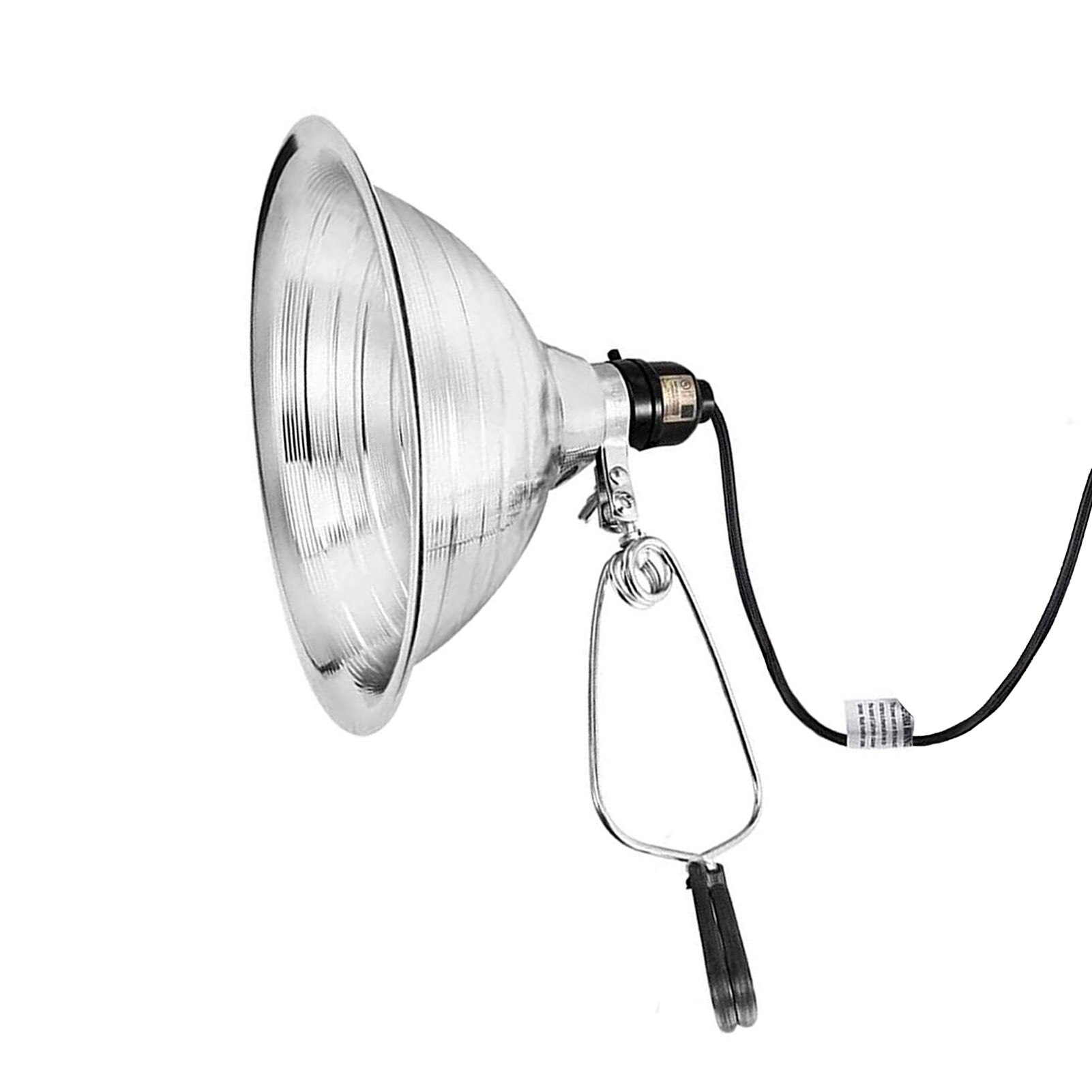 Lampe à pince avec réflecteur en aluminium de 8.5 pouces, lampe de croissance pour Garage, récipient en verre Pet, lampes chauffantes pour photographie, travail,: 5.5inch EU