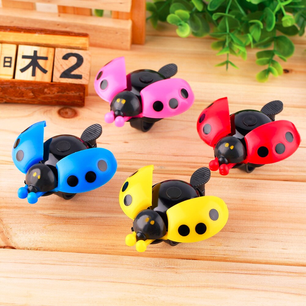 Lovely Beetle Ladybug Cycling Safety Bicycle Bell Ring Bike Alarm Trumpet Horn For Kids Boys Girls Bicycle Bike