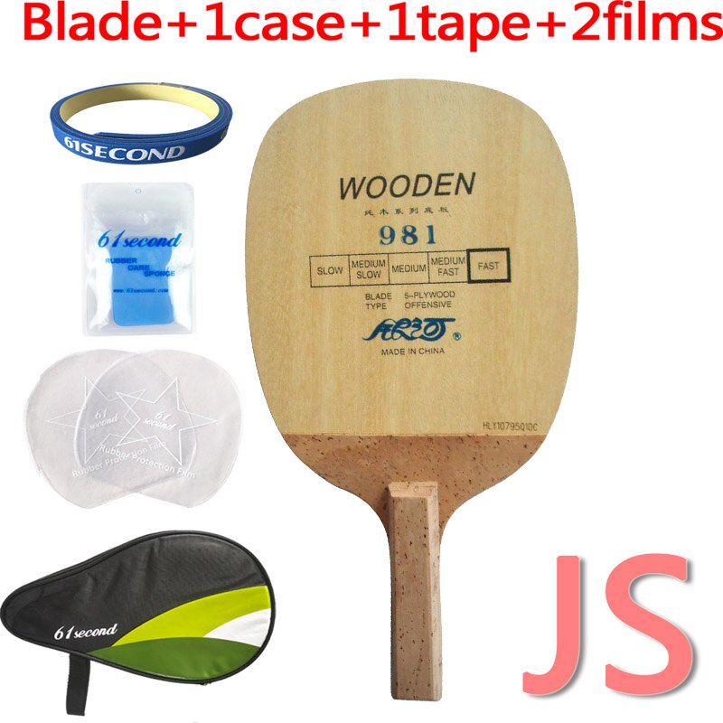 Milky Way Galaxy YINHE 981 Japanese penhold table tennis pingpong blade: JS with HM case