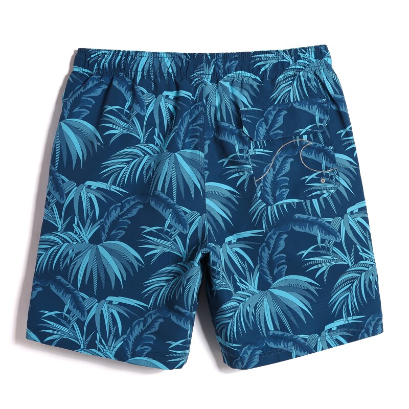 Badpak mannen zomer sneldrogende zwembroek badpak camouflage hawaiian board shorts plus size liner slips