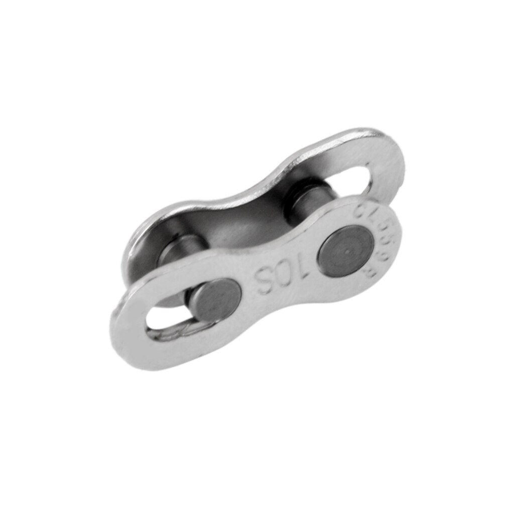 Pack 6 Bicycle Chain Link Joint Clip Connector 10 Speed Bike Chain Master Link Component Parts, Silver