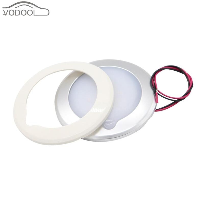 Caravan Accessories Camping Car RV Roof Ceiling Cabin Light IP67 Touch Dimming Boat Caravan Marine Motorhome Interior Lamp