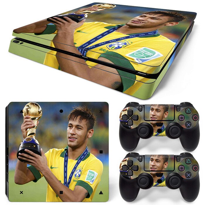 Ps4 slanke spillkonsoller selvklebende papir fargerike klistremerker hud klistremerke kule klistremerker fifa 19: Tn  ps4 slank 2087